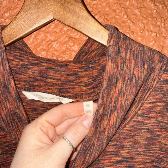 Women’s Soft Surrounding Mockneck Pullover Tunic Fall Size Extra Large - Picture 3 of 6